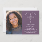 Bevestiging Foto-uitnodiging - Uitnodigen met krui Kaart (Voorkant)