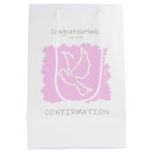 Bevestiging geschenkzak medium cadeauzakje (Achterkant)