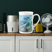 Bevestiging 'Goedemorgen' unieke Kunst Porselein Kop