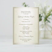 Bevestiging Gold Glas in lood Kaart (Staand voorkant)