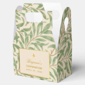 Bevestiging Groene bladeren Morris Foliage Faux Go Bedankdoosjes (Geopend)