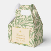 Bevestiging Groene bladeren Morris Foliage Faux Go Bedankdoosjes (Voorkant Zijde)