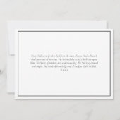 Bevestiging heilige foto Religieuze Kaart (Achterkant)