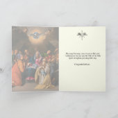 Bevestiging Heilige Geest Maagd Mary Apostles Kaart (Binnen)