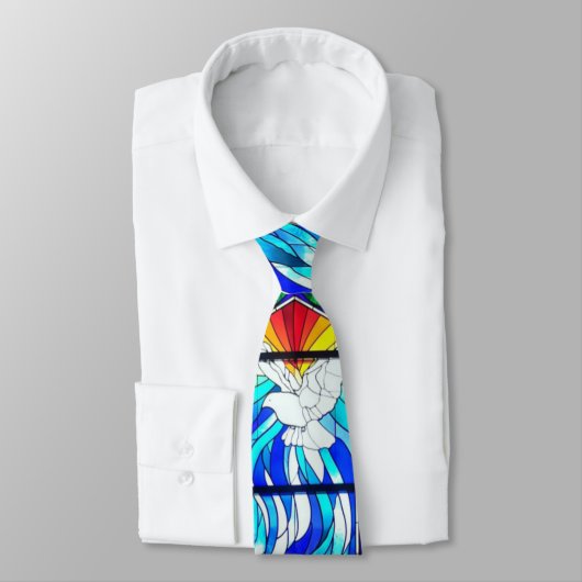 Bevestiging Heilige Ghost | Gedistilleerde Glas in Stropdas (Gebonden)