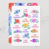  bevestiging Inspirerend motivatie (Voorkant / Achterkant)