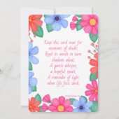  bevestiging Inspirerend motivatie (Achterkant)