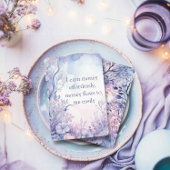 bevestiging Kaarten, Paarse positieve quotes