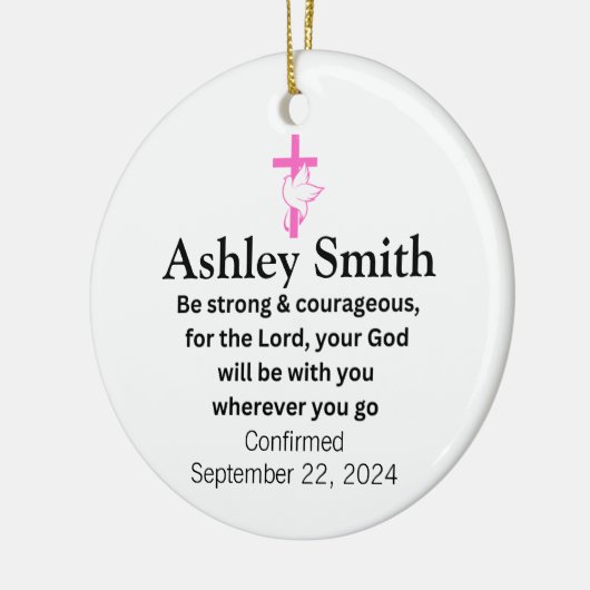 Bevestiging Keramisch Ornament Geschenken voor Mei (Links)