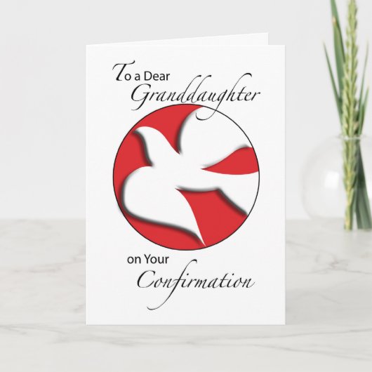 Bevestiging kleindochter kaart (Voorkant)