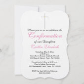 Bevestiging kruisdochters Roze Kaart (Voorkant)