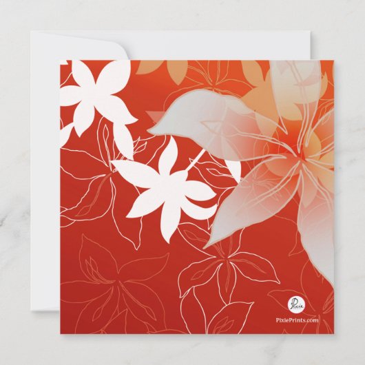 Bevestiging Lily Religieuze Fotouitnodiging Kaart (Achterkant)