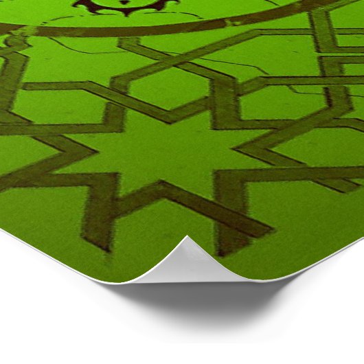 Bevestiging Mandala Poster (Hoek)