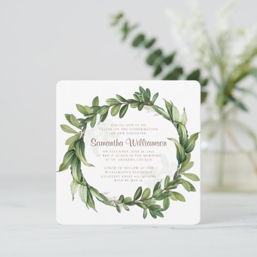 Bevestiging moderne groene olie kaart (Staand voorkant)