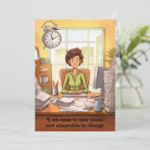 Bevestiging Motivatie Kaart (Staand voorkant)