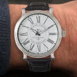 Bevestiging op basis van een persoonlijk karakter  horloge<br><div class="desc">Een horloge om de religieuze bevestiging van iemand in een kerk te herdenken. Personaliseer om naam,  bevestiging,  kerk,  en datum te omvatten. Unieke herinnering aan een bijzondere religieuze gebeurtenis.</div>