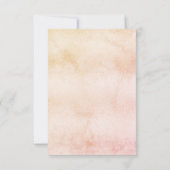 Bevestiging pampas gras roos goudblauw meisje kaart (Achterkant)