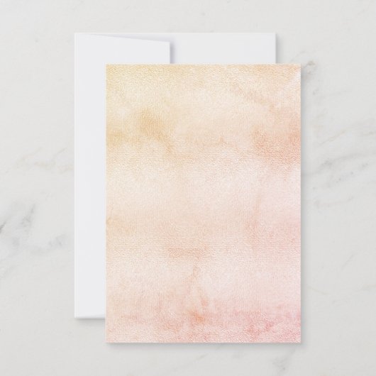 Bevestiging pampas gras roos goudblauw meisje kaart (Achterkant)