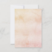 Bevestiging pampas gras roos gouden luxe kaart (Achterkant)