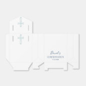 Bevestiging Party Favor Box - Blauw, Groen Kruis Bedankdoosjes (Uitgevouwen)