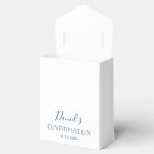 Bevestiging Party Favor Box - Blauw, Groen Kruis Bedankdoosjes (Geopend)