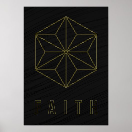 Bevestiging poster om je te motiveren om vertrouwe (Voorkant)