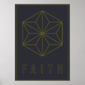 Bevestiging poster om vertrouwen en dankbaar te zi (Voorkant)