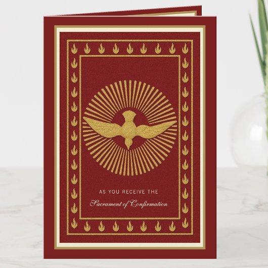 Bevestiging Religieus gebed Feestdagen Kaart