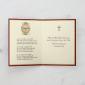 Bevestiging Religieus gebed Feestdagen Kaart (Binnen)