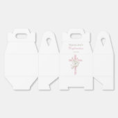 Bevestiging roze kruis bedankdoosjes (Ongevouwen)