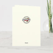 Bevestiging Sacrament Heilige Geest Witte Lelies Kaart (Achterkant)