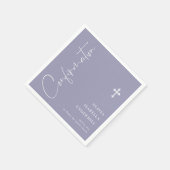 Bevestiging Script Meisjes  Servet (Hoek)