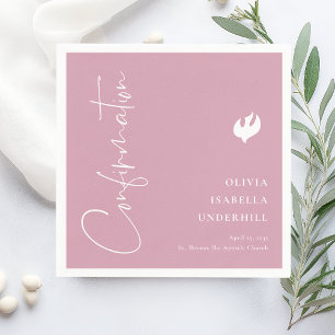Bevestiging Script Meisjes  Servet