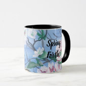 Bevestiging '' Spring Forth'' Handgeschilderde Kun Mok (Voorkant rechts)