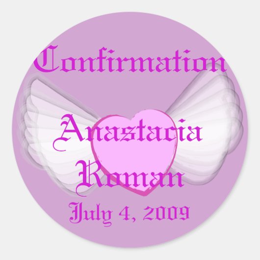 Bevestiging Sticker-aanpassen Ronde Sticker (Voorkant)