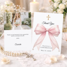 Bevestiging strik roze parels foto meisje