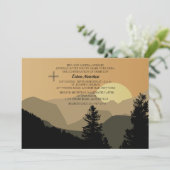 Bevestiging Sunrise Uitnodiging (Staand voorkant)