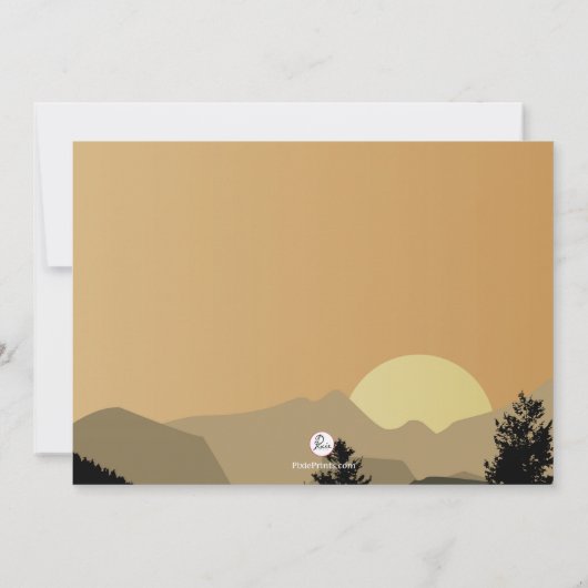 Bevestiging Sunrise Uitnodiging (Achterkant)