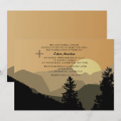 Bevestiging Sunrise Uitnodiging (Voorkant / Achterkant)