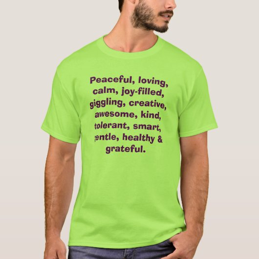 Bevestiging t-shirt voor kinderen (Voorkant)