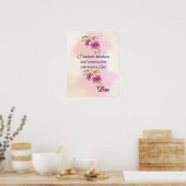 Bevestiging Trouw: Ik Straal Vriendelijkheid Medel Poster (Keuken)