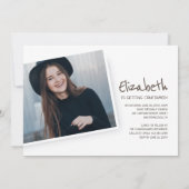 Bevestiging Uitnodiging Aangepaste Foto Fairy Ligh (Achterkant)