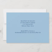 Bevestiging Uitnodiging Blauwe Rays (Achterkant)