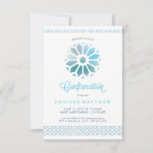 Bevestiging Uitnodiging, Boy's Bevestiging Uitnodi Kaart (Voorkant)