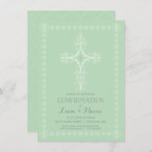 Bevestiging Uitnodiging, Jongen of Meisje Uitnodig Kaart (Voorkant / Achterkant)