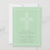 Bevestiging Uitnodiging, Jongen of Meisje Uitnodig Kaart (Voorkant)