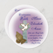 Bevestiging uitnodiging Keltisch kruis (Voorkant / Achterkant)