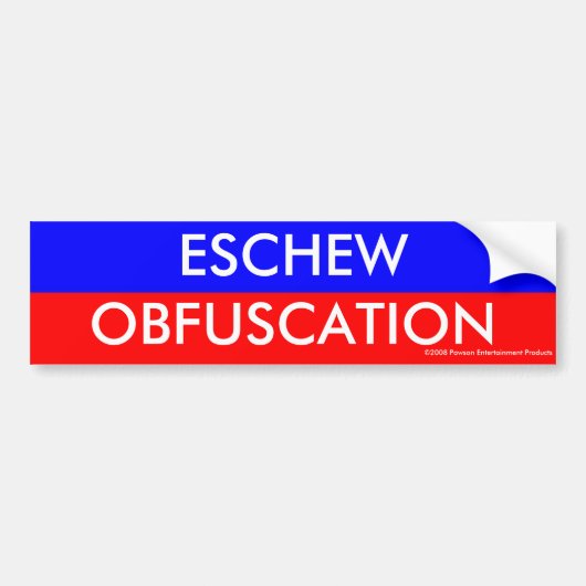 BEVESTIGING VAN BEVESTIGING BUMPERSTICKER (Voorkant)