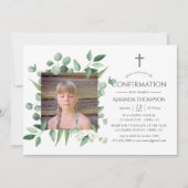 Bevestiging van bosgroen met Eucalyptus Kaart (Voorkant)