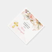 Bevestiging van botanische pony Butterfly Servet (Hoek)